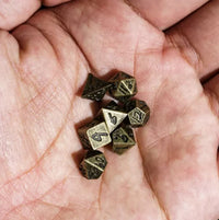 The Runebound Mini Metal Dice Set - Bronze