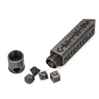 The Runebound Mini Metal Dice Set - Silver