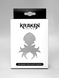 Kraken Skins Antique Silver Matte Sleeves