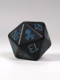 Slate: Blue Matte Spindown D20