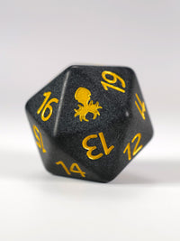 Slate: Yellow Matte Spindown D20