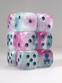 Snow Fairy D6 Pips 12pc Dice Set - 16mm