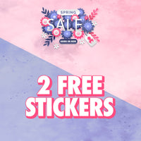 Freebie - 2 FREE Stickers