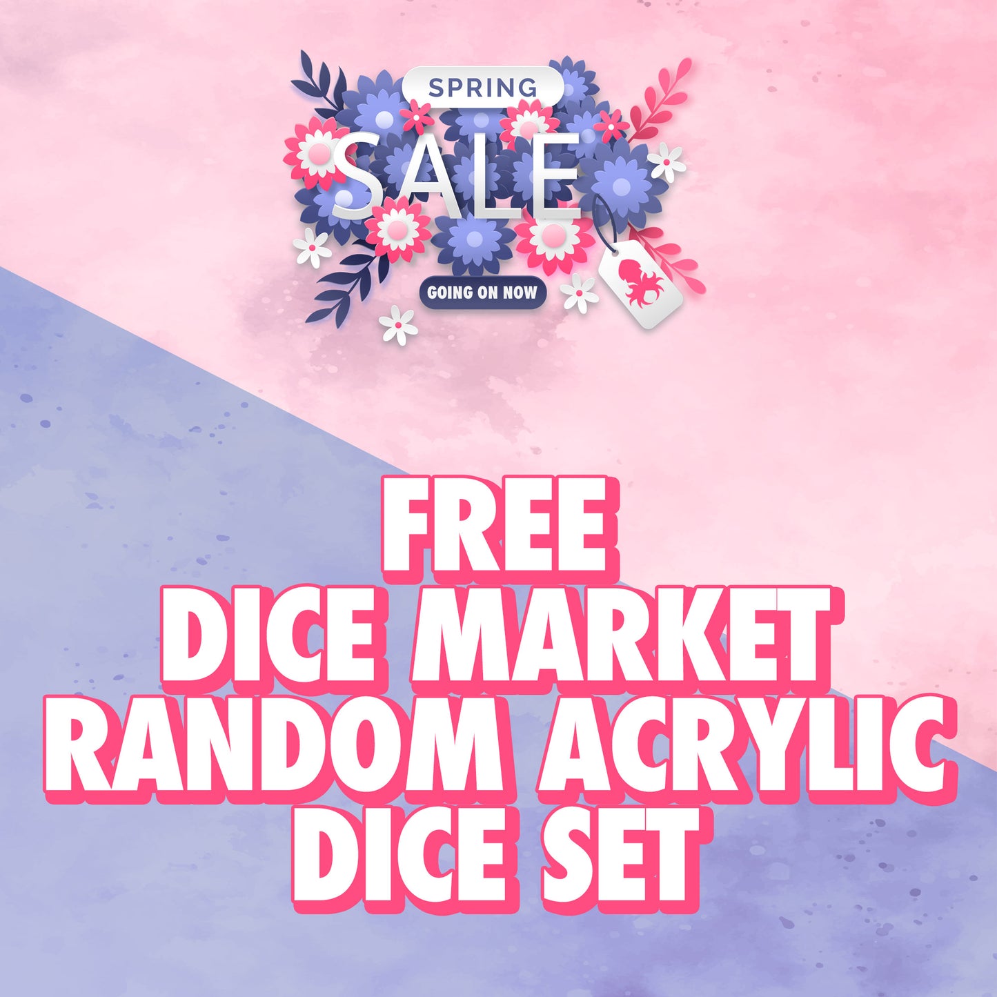 Freebie - Dice Market Random 7pc Dice Set