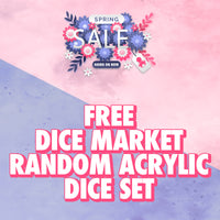 Freebie - Dice Market Random 7pc Dice Set