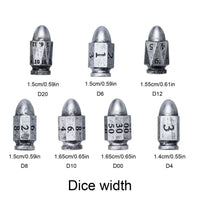 Load Your Holster with Style: Introducing the Silver Bullet Dice Set