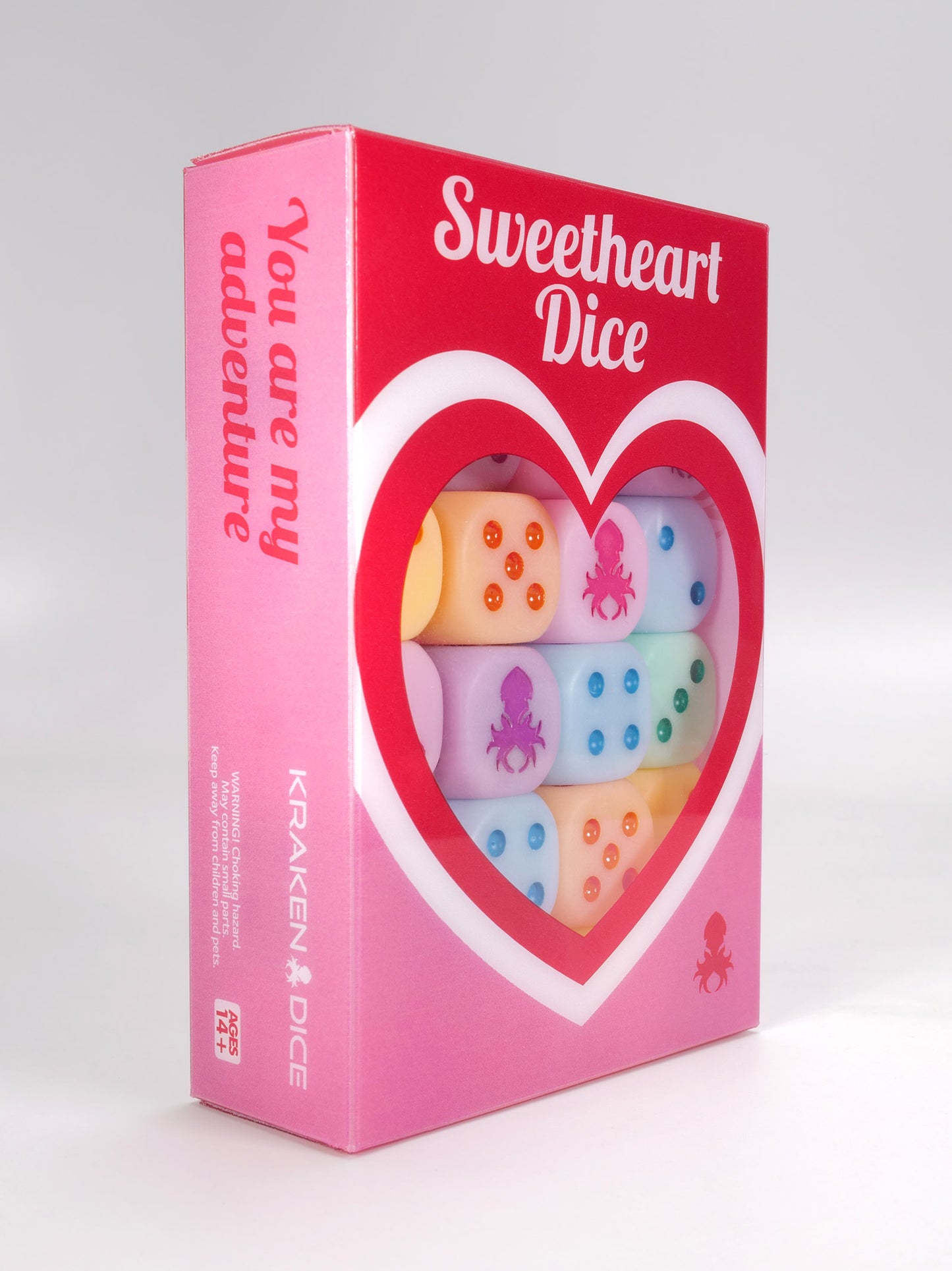 Be My Valentine "Sweetheart Dice" D6 with Pips 24pc Dice Set