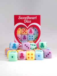 Be My Valentine "Sweetheart Dice" D6 with Pips 24pc Dice Set