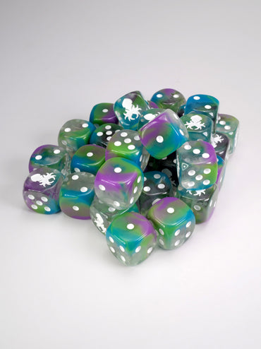 Water Nymph D6 with Pips 12pc Dice Set