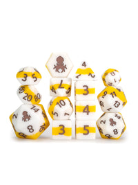 Eggs 14pc Dice Bundle Inked in Brown