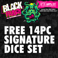 Freebie - Kraken Signatures 14pc dice set