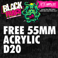 Freebie - Free 55mm Acrylic D20