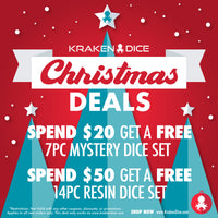 Freebie - Dice Market Random 7pc Dice Set