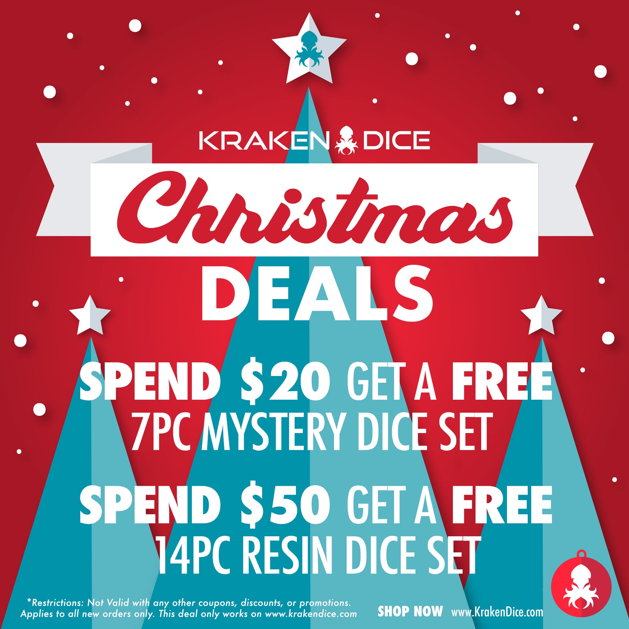 🎁 Freebie - Dice Market Random 7pc Dice Set (100% off)