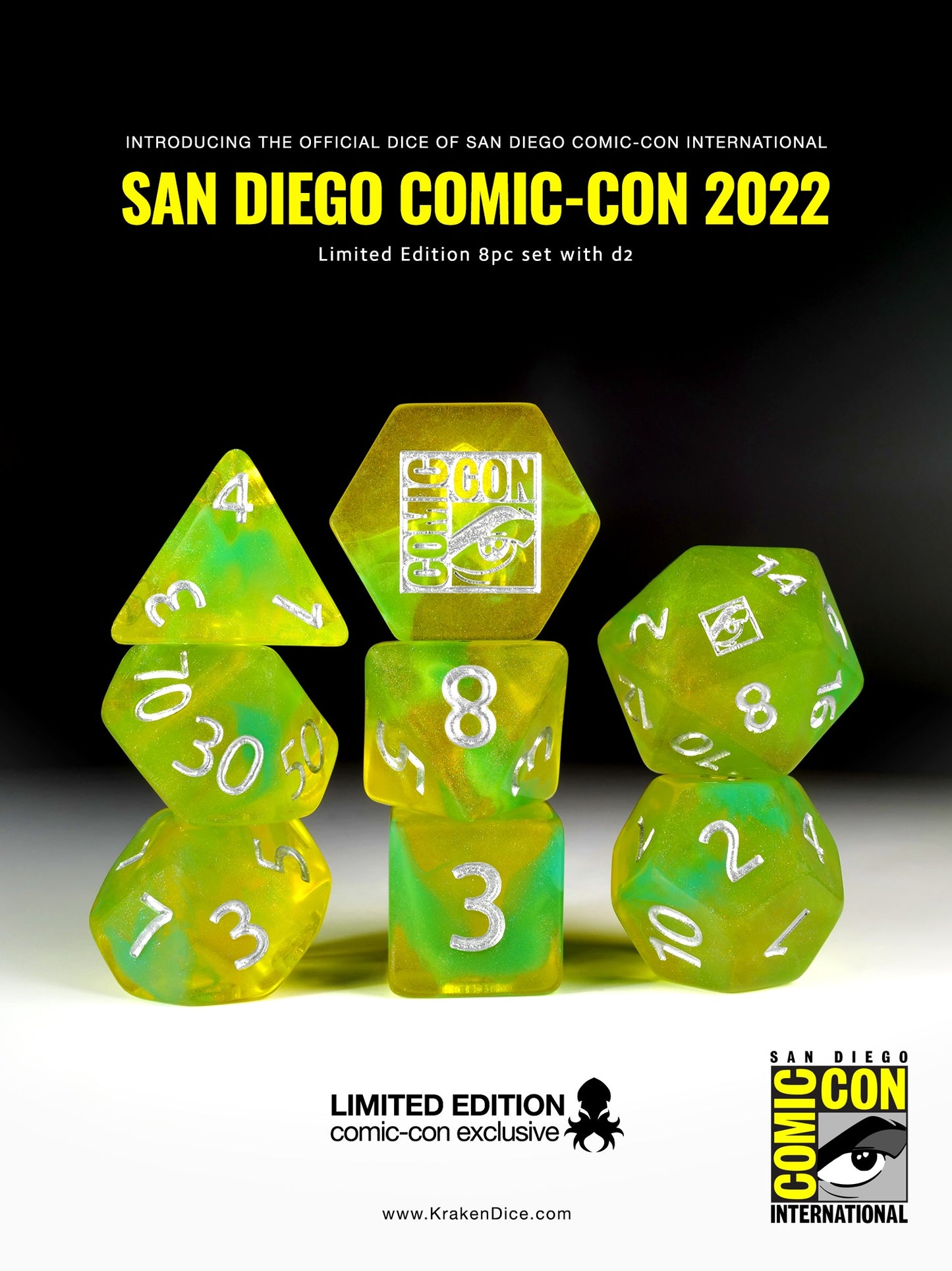 2022 San Diego Comic Con International 8 Piece Set