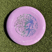 Cotton Candy Mimic Pink Elvin Putter with Rainbow Foil