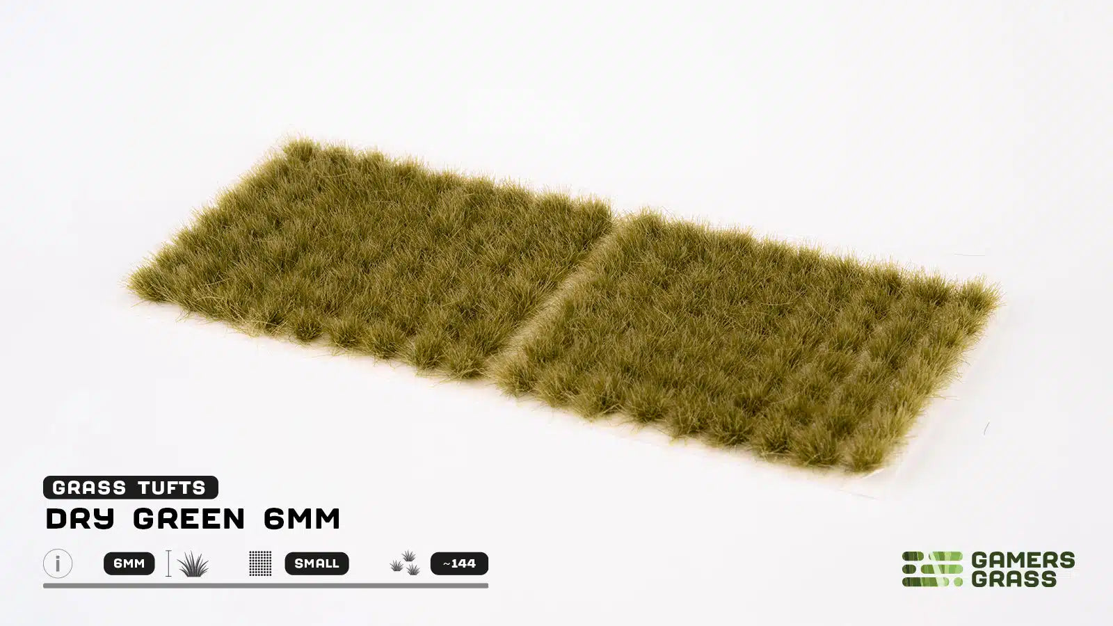Gamer Grass Dry Green 6mm
