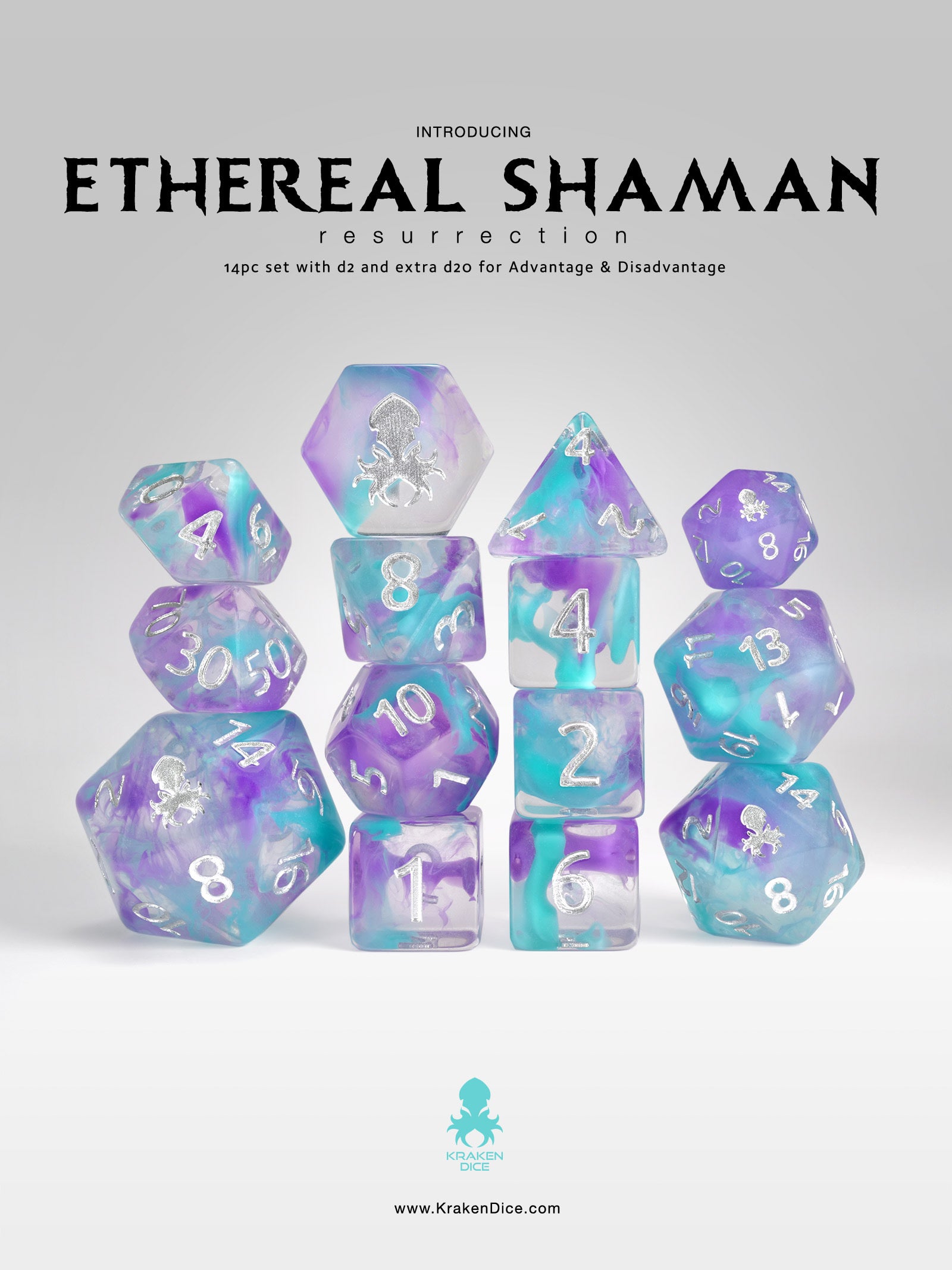 Ethereal Shaman Kraken Dice 2024 (only 800 made)