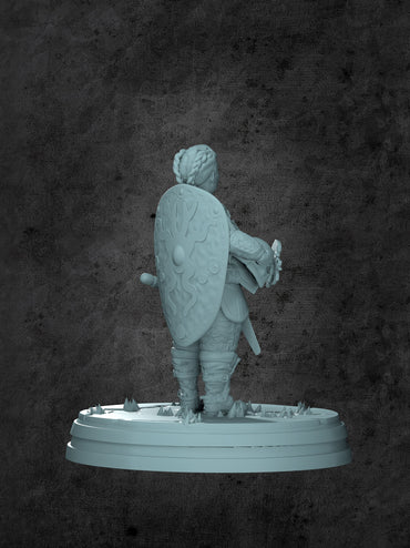 Ylea (City Guard) Miniature for Tabletop RPGs