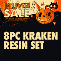 Freebie - 8pc Kraken Dice Resin Set