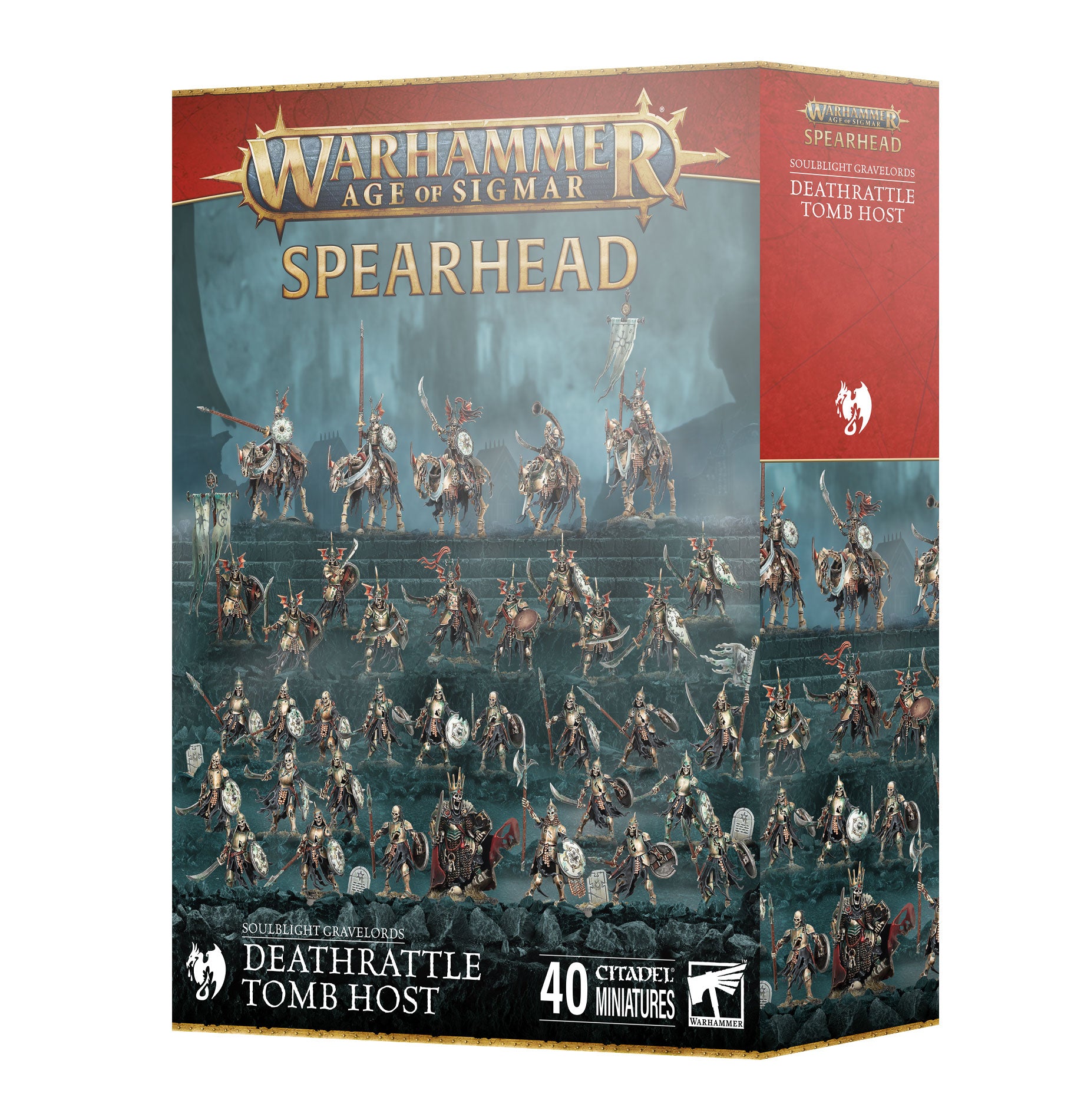 Warhammer Age of Sigmar: Spearhead: Soulblight Gravelords – Deathrattle Tomb Host