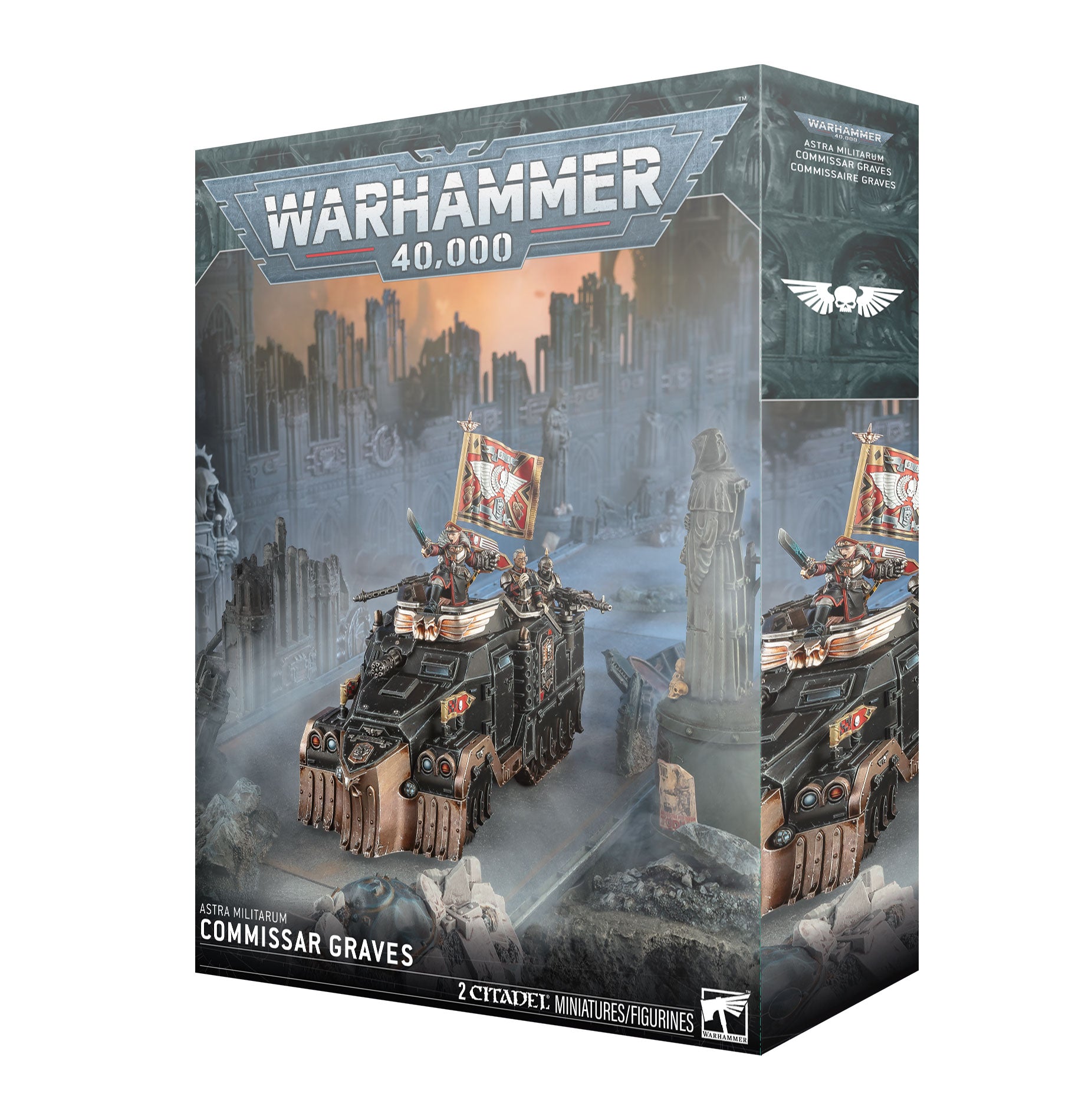 Warhammer 40K: Commissar Graves  (Pre-Order)