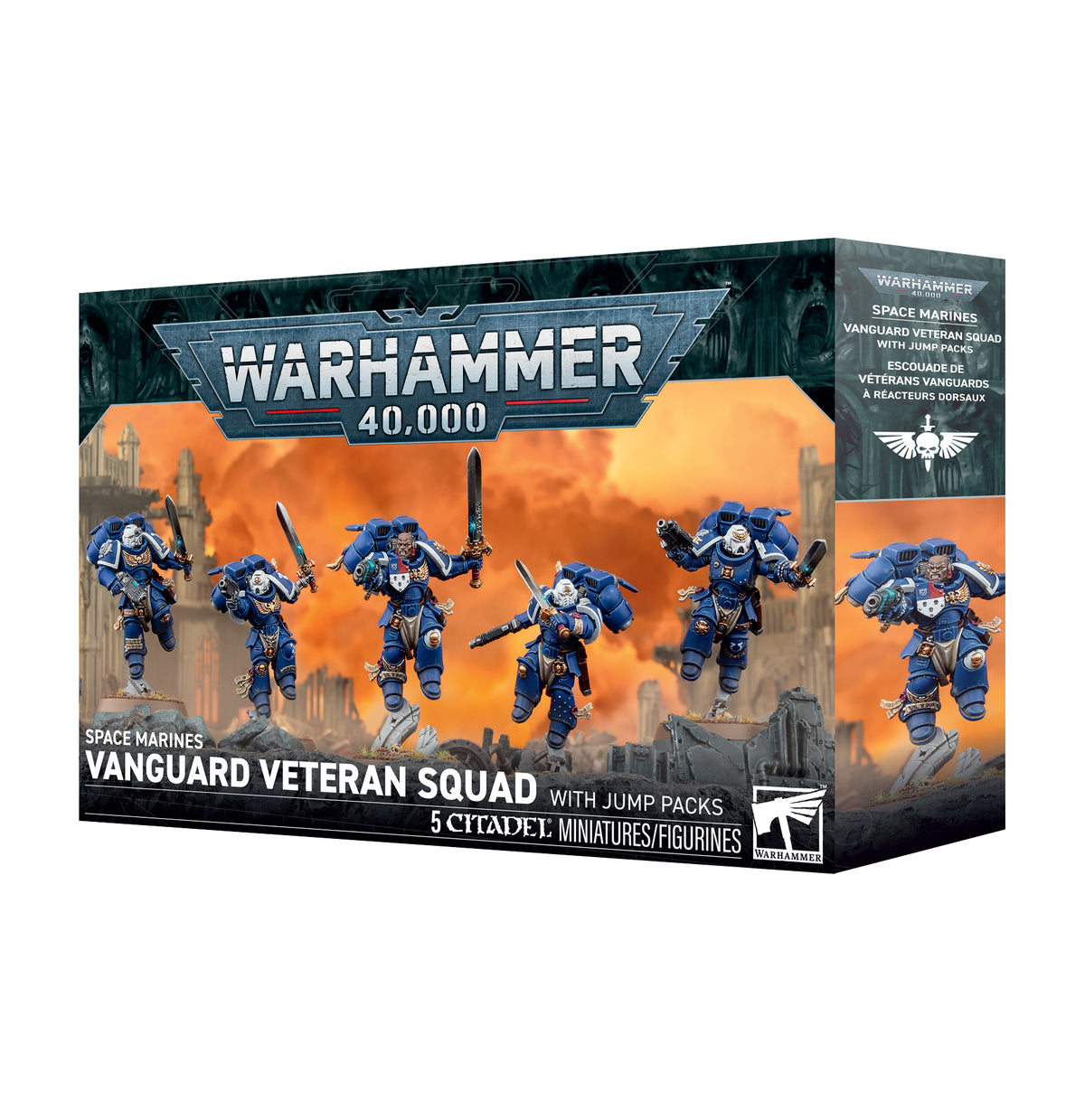 Space Marines: Vanguard Veterans Squad with Jump Packs (Pre-Order)