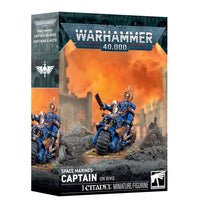 Space Marines: Captain On Bike (Pre-Order)
