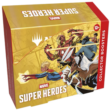 Magic: The Gathering® | Marvel Super Heroes Collector Booster Display (Pre-Order)