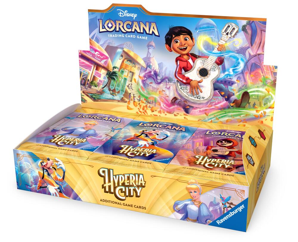 Disney Lorcana: Hyperia City Boosters (Pre-Order)