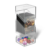 Deck Case: Boulder'n'Tray 100+ Standard Size- Clear