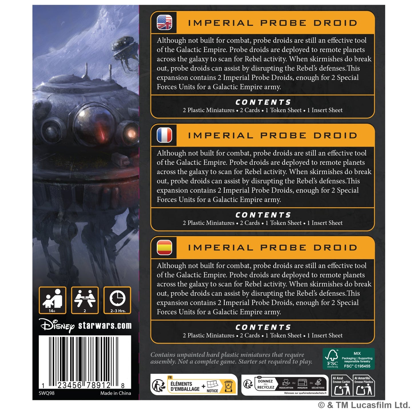 Star Wars: Legion - Imperial Probe Droids (Pre-Order)