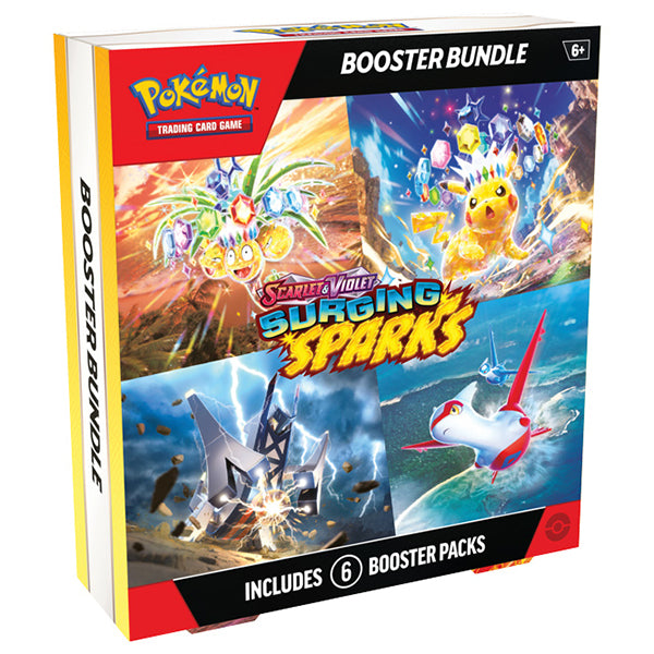 Pokemon TCG: Scarlet & Violet 08 Surging Sparks- Booster Bundle