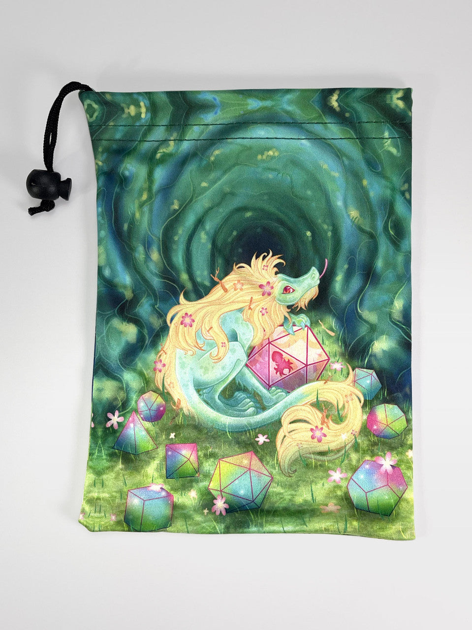 Large Dice Bag Spring Dragon