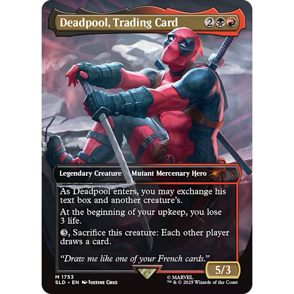 Secret Lair Drop: Secret Lair x Marvel's Deadpool (WPN Exclusive)