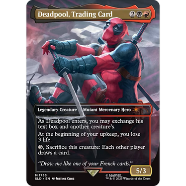 Secret Lair Drop: Secret Lair x Marvel's Deadpool (WPN Exclusive)