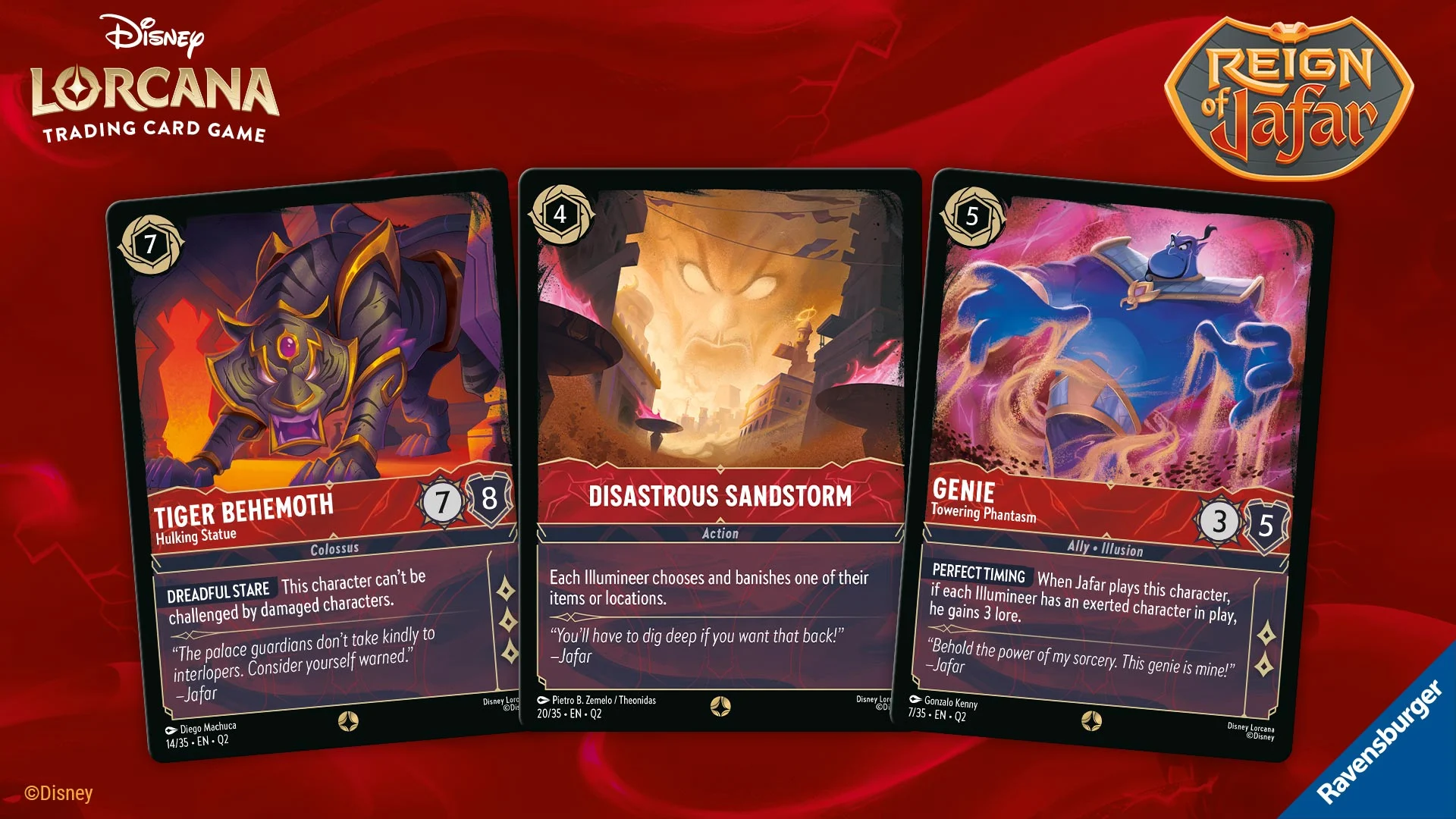 Disney - Lorcana - Reign of Jafar - Illumineer's Trove Disney - Lorcana - Reign of Jafar - Illumineer's Trove