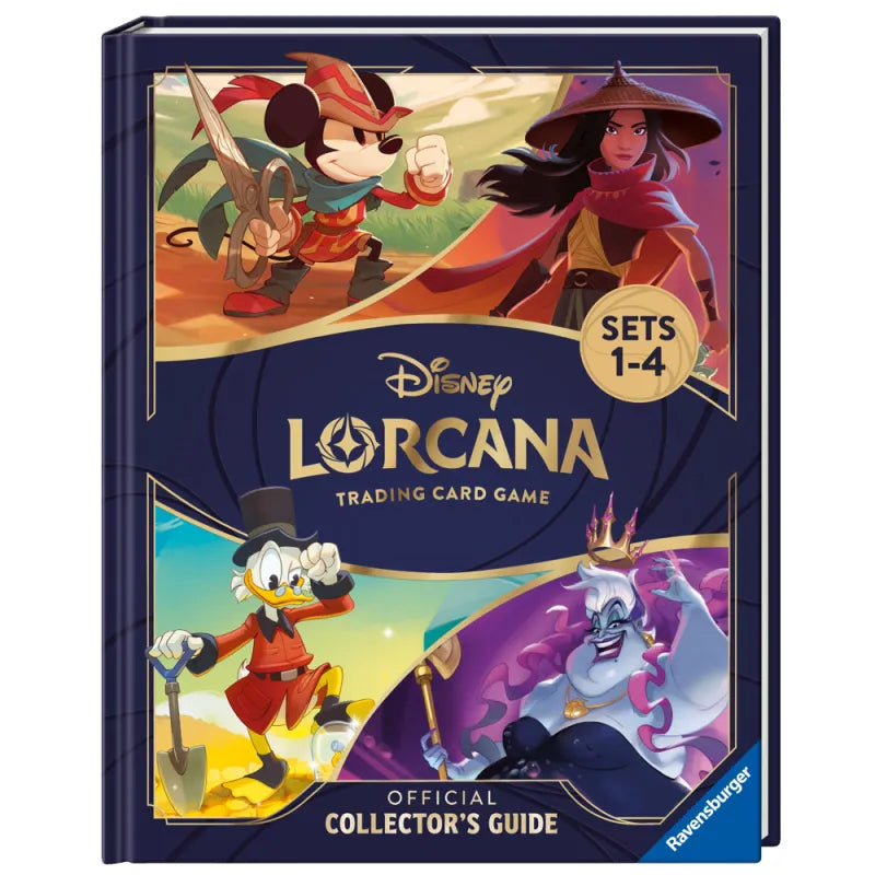 DISNEY LORCANA TCG: OFFICIAL COLLECTOR`S GUIDE - SETS 1-4