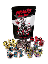 Dice Market Mystery Metal 7pc Dice Set