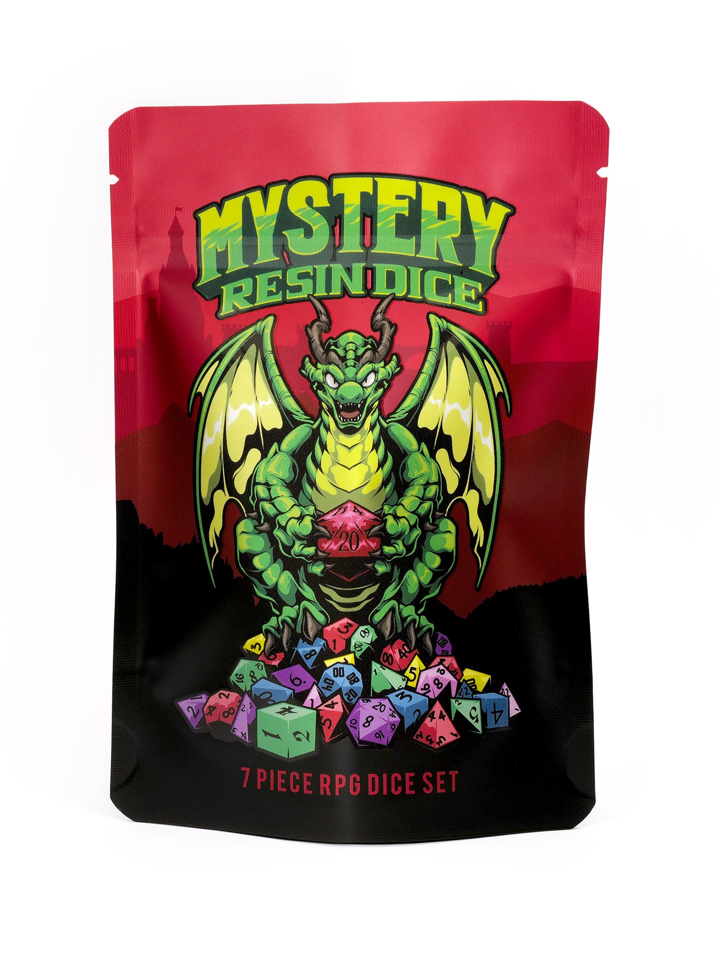 Dice Market Mystery Resin 7pc Dice Set