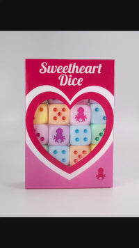 Be My Valentine "Sweetheart Dice" D6 with Pips 24pc Dice Set