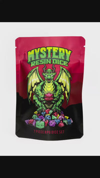 Dice Market Mystery Resin 7pc Dice Set