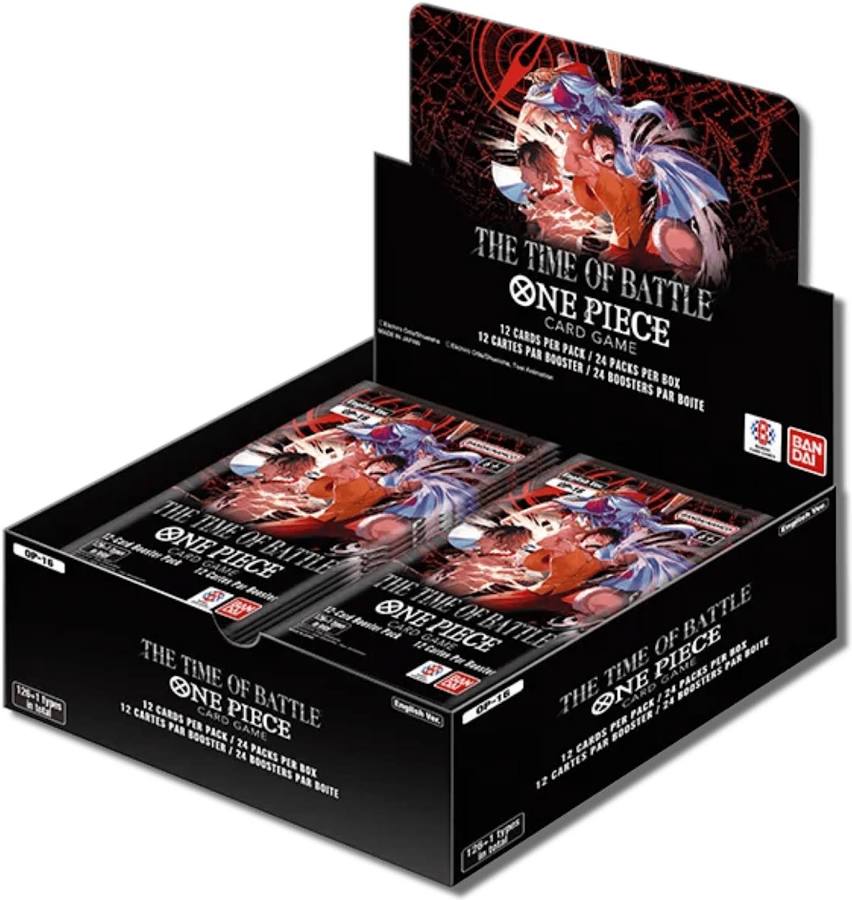 One Piece: BOOSTER BOX -THE TIME OF BATTLE- [OP-16] (Pre-Order)