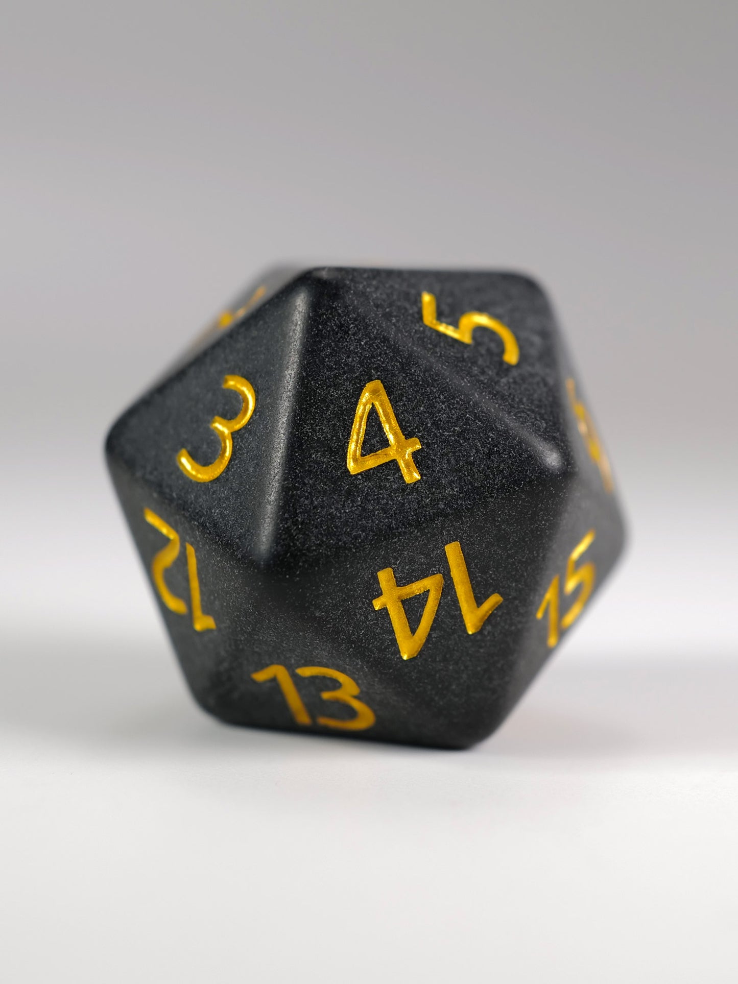 Slate: Yellow Matte Spindown D20