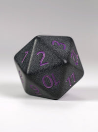 Slate: Purple Matte Spindown D20