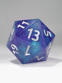 Blueberry Rock Candy Hand Polished Sharp Edge 55mm D20