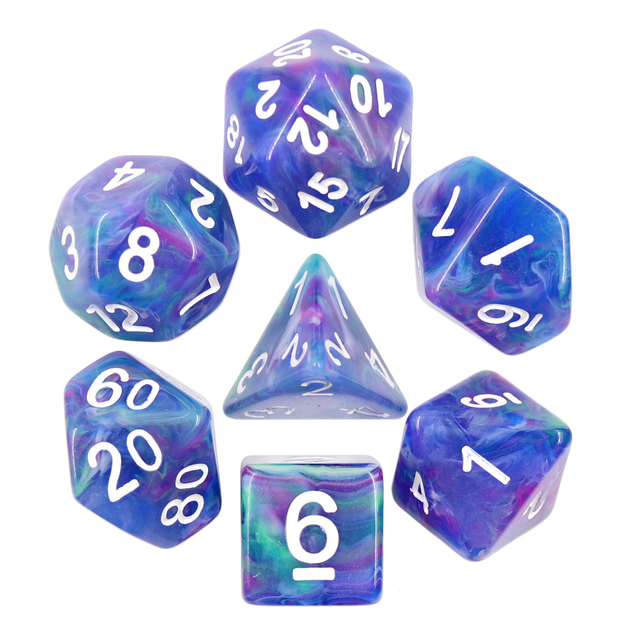 Muse Polyhedral 7pc Dice Set
