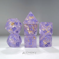 7pc Fragments of the Sun Glitter Lilac with Lilac  Ink