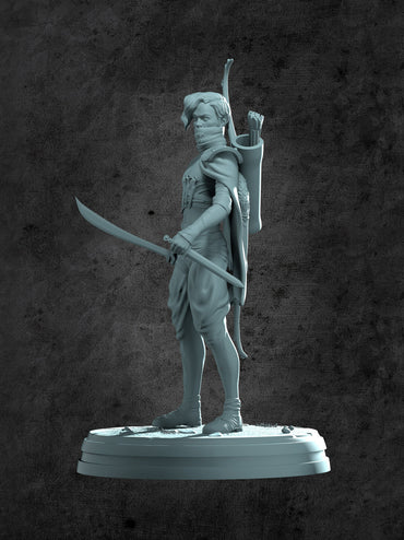 Alejandro the Assassin Miniature for Tabletop RPGs