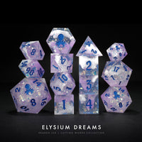 Elysium Dreams: Kraken Lux 14pc Sharp Edge Dice